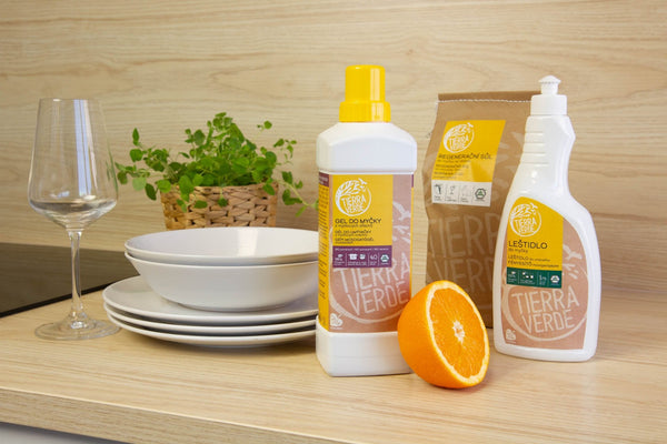 Tierra Verde Leštidlo (oplach) do myčky - INOVACE (750 ml) - II. jakost