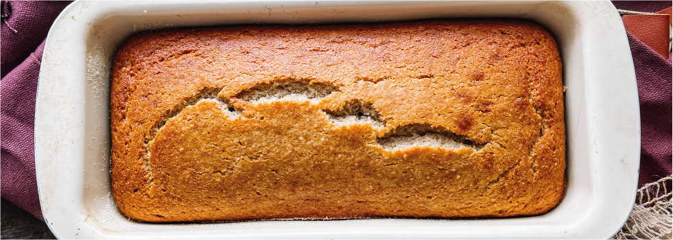 Sladký chlebíček s kešu ořechy