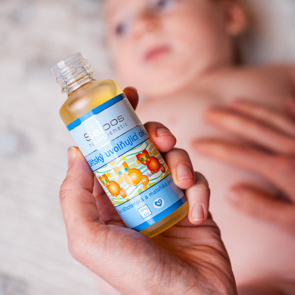 Saloos Dětský masážní olej uvolňující BIO (50 ml)