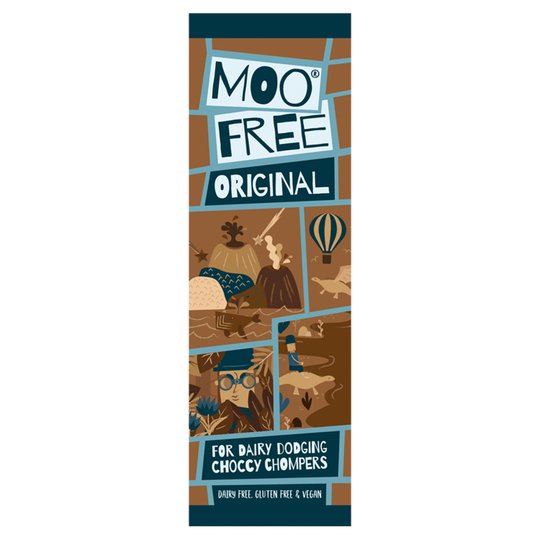 Moo-free Čokoládová tyčinka originál (20 g)