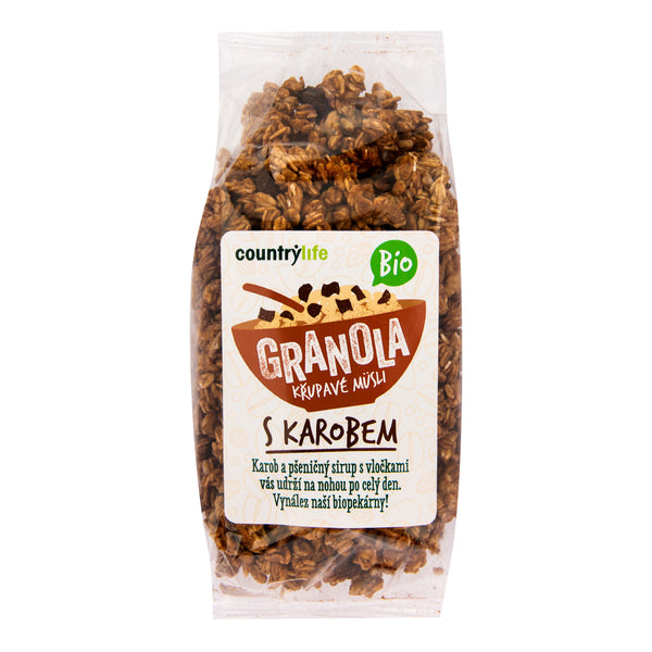230009 Granola - Křupavé müsli s karobem 350 g BIO COUNTRY LIFE-1