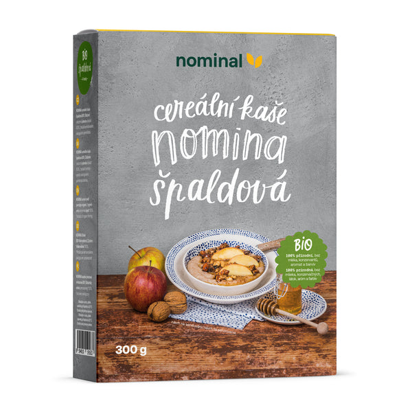 230113 Kaše špaldová Nomina 300 g BIO NOMINAL-1