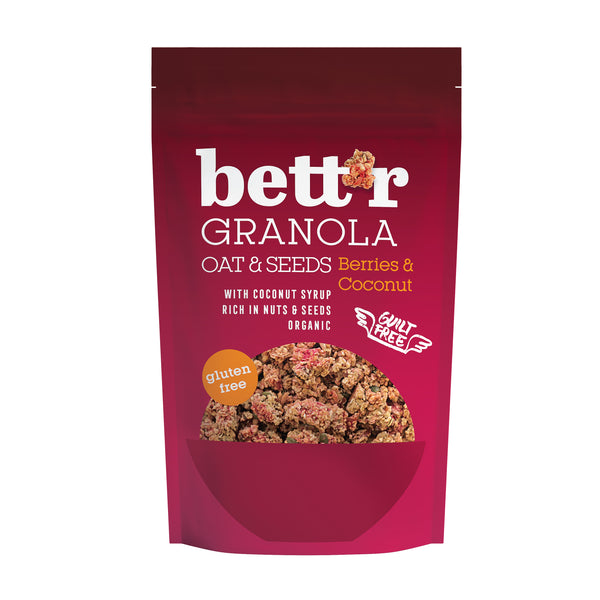 230139 Granola s ovocem a kokosem bezlepková 300 g BIO BETT´R-1