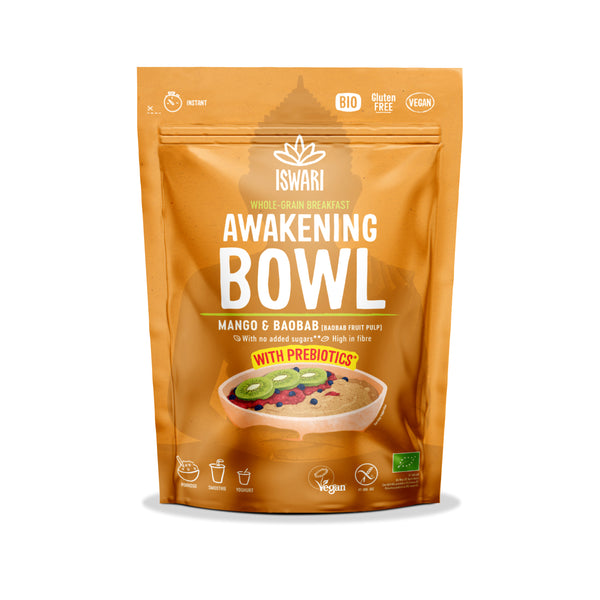 230163 Směs instantní Awakening Bowl mango a baobab 360 g BIO ISWARI -1