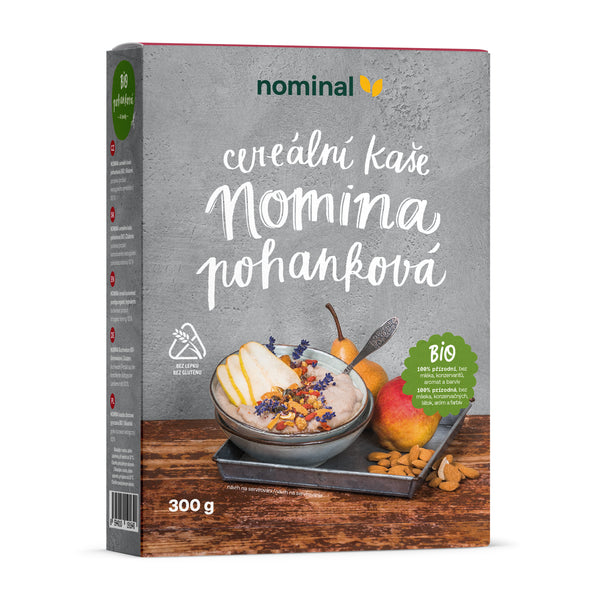 233049 Kaše pohanková bezlepková Nomina 300 g BIO NOMINAL-1