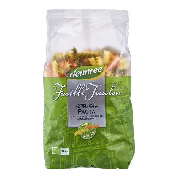 260159 Těstoviny Fusilli Tricolori 500 g BIO DENNREE-1