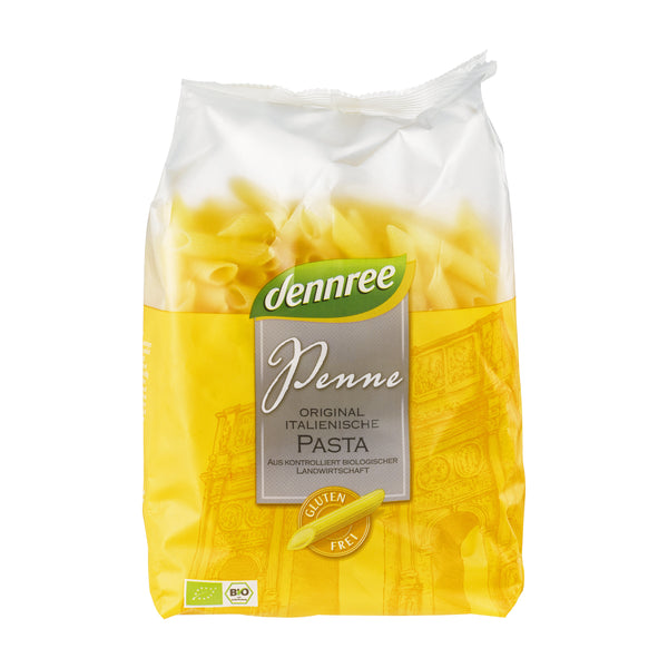260173 Těstoviny penne kukuřično-rýžové 500 g BIO DENNREE-1