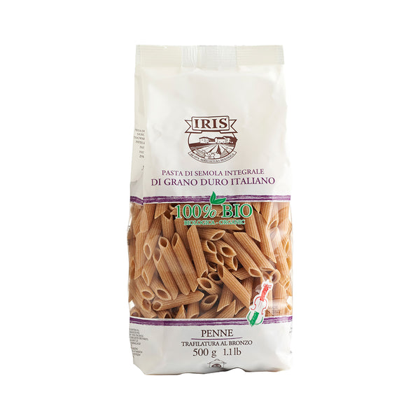 260194 Těstoviny penne celozrnné 500 g BIO IRIS-1