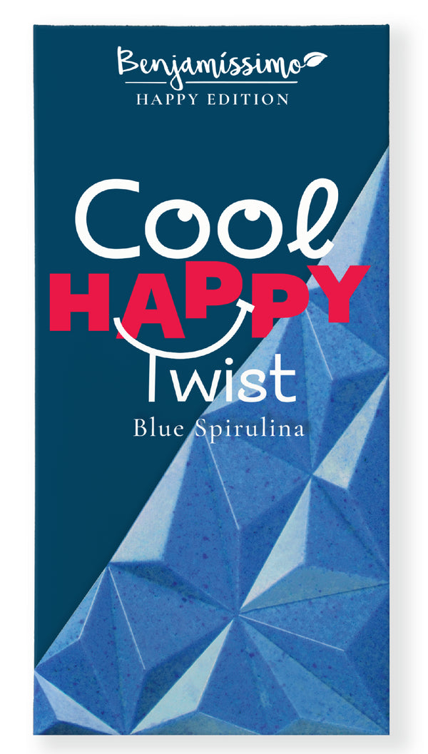 Benjamíssimo Čokoláda Blue spirulina rostlinná BIO (60 g)