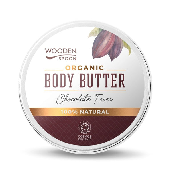 Wooden Spoon Tělové máslo Čokoládová horečka BIO