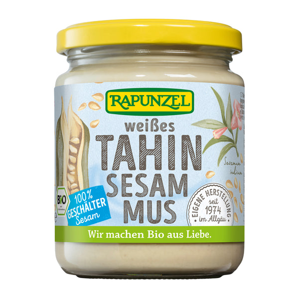 313018 Tahini bílé sezamová pasta 100 % 250 g BIO RAPUNZEL-1