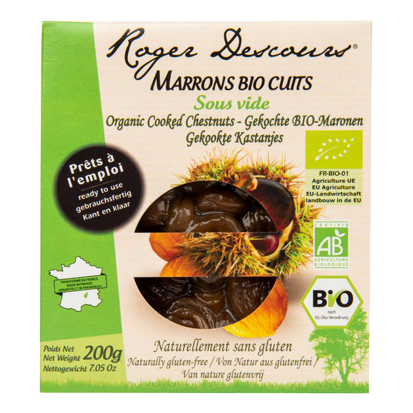 321010 Kaštany loupané vařené, vakuované 200 g BIO ARDECHE MARRONS-1