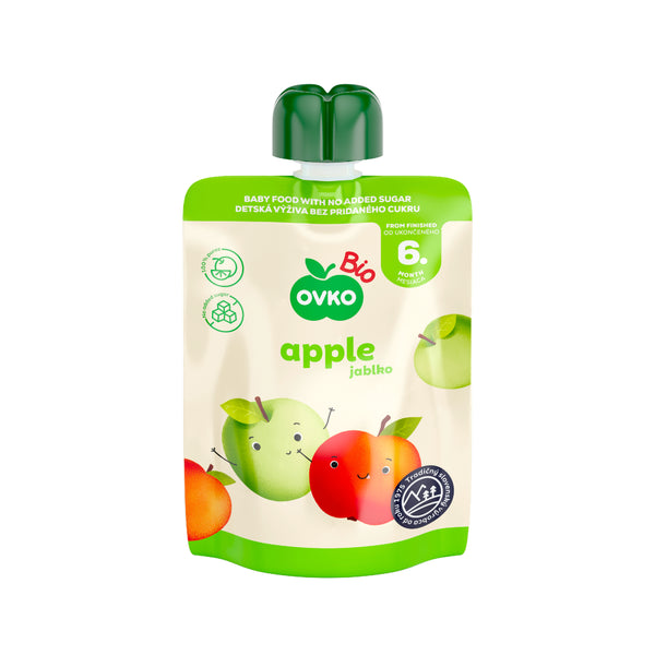330078 !X! Příkrm jablko - kapsička 90 g BIO OVKO-1