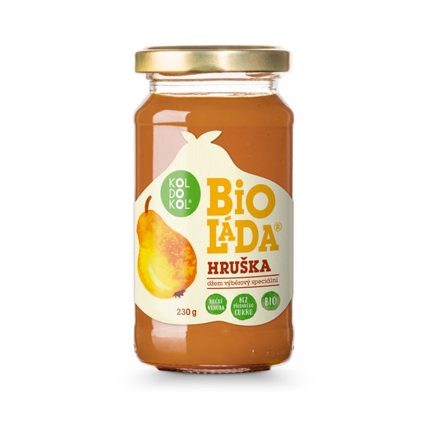 330109 Bioláda pomazánka ovocná hruška 230 g BIO KOLDOKOL-1