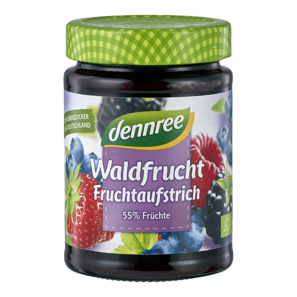 332043 Džem lesní ovoce 340 g BIO DENNREE-1