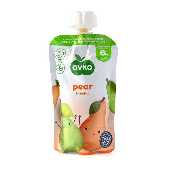 332045 Příkrm hruška - kapsička 120 g OVKO-1