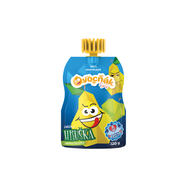 332055 Kapsička jablko-hruška 120 g OVOCŇÁK-1