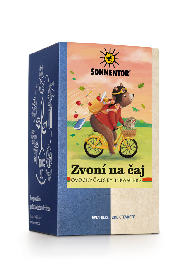 Sonnentor Ovocný čaj s bylinkami Zvoní na čaj BIO - nálevové sáčky (18 x 2,5 g)