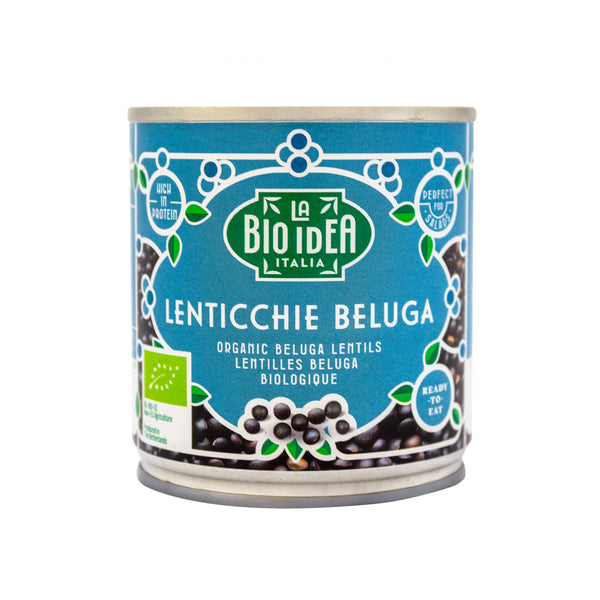 341073 Čočka beluga sterilovaná 200 g BIO BIO IDEA-1
