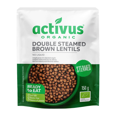 Čočka hnědá na páře bez nálevu 150 g BIO   ACTIVUS
