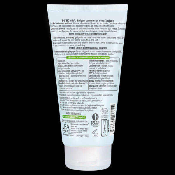 SO’BiO étic Gel mycí hydratační Aloe vera BIO (150 ml)