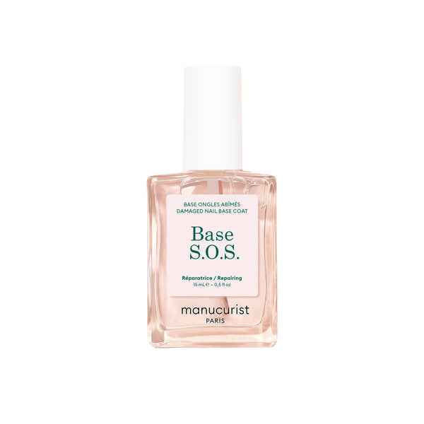 Manucurist Green Podkladový schnoucí lak pro velmi zničené nehty SOS Base (15 ml)