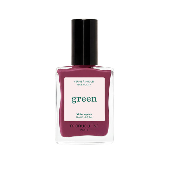Manucurist Green schnoucí lak na nehty - Victoria Plum (15 ml)