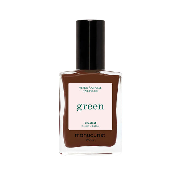 Manucurist Green schnoucí lak na nehty - Chestnut (15 ml)