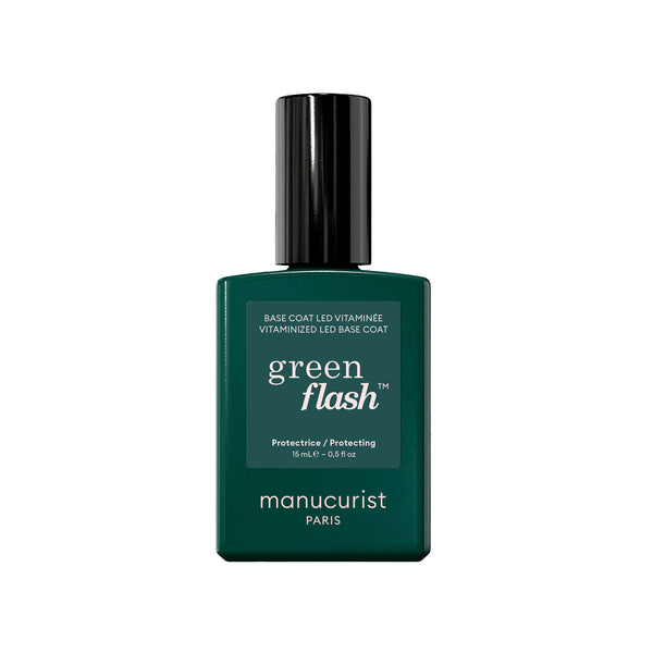 Manucurist Green Flash LED gel lak na nehty - Base Coat s vitaminy (15 ml)