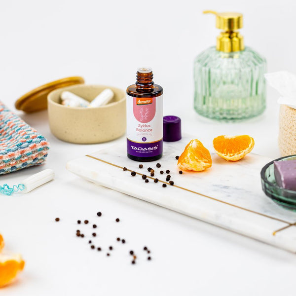 TAOASIS Masážní olej Women Cycle Balance BIO (50 ml)