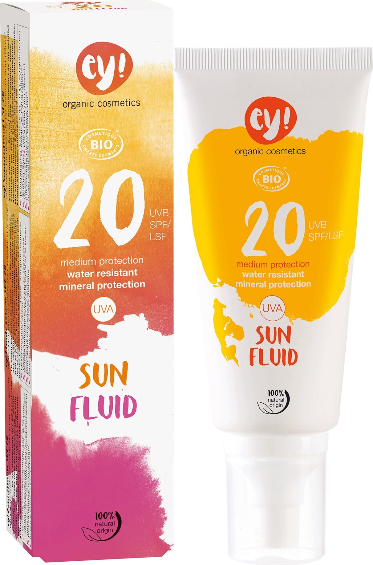 Ey! Opalovací krém ve spreji SPF 20 BIO (100 ml)