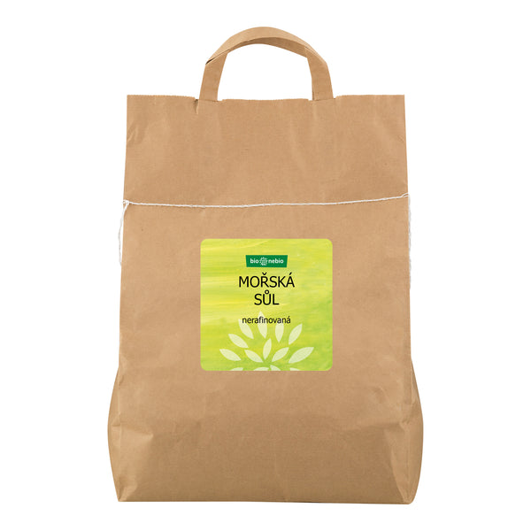 411335 Sůl středomořská nerafinovaná 4 kg BIO NEBIO-1