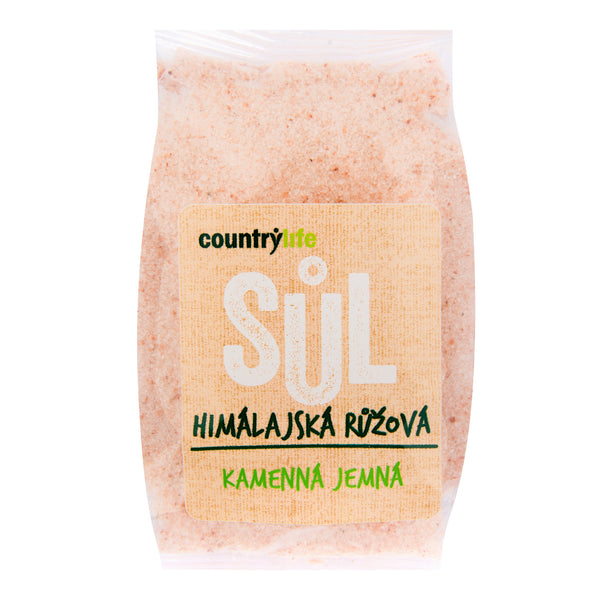 413018 Sůl himálajská růžová jemná 500 g COUNTRY LIFE-1