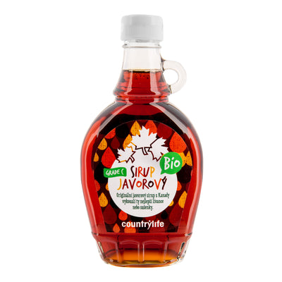 Country Life Sirup javorový Grade C BIO (250 ml)