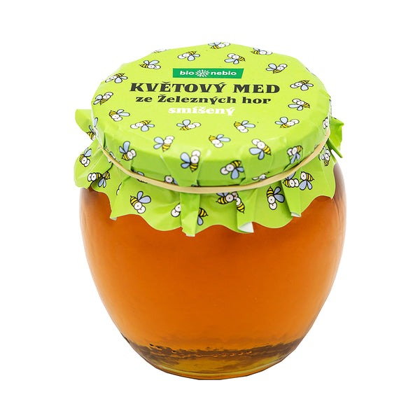 420143 Med květový ze Železných hor smíšený 650 g BIO BIO NEBIO-1