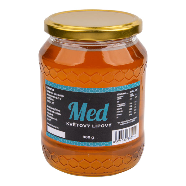 423032 Med květový lipový 900 g ČÍHALA-3