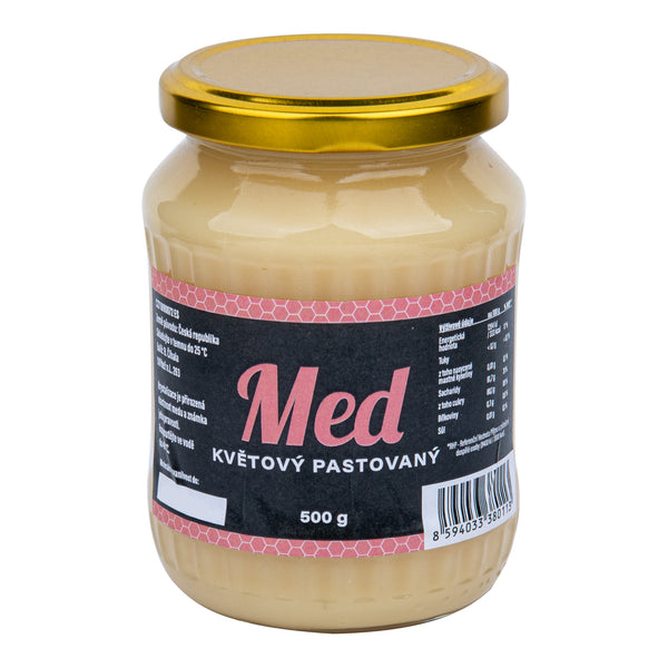 423067 Med květový pastovaný 500 g ČÍHALA-1