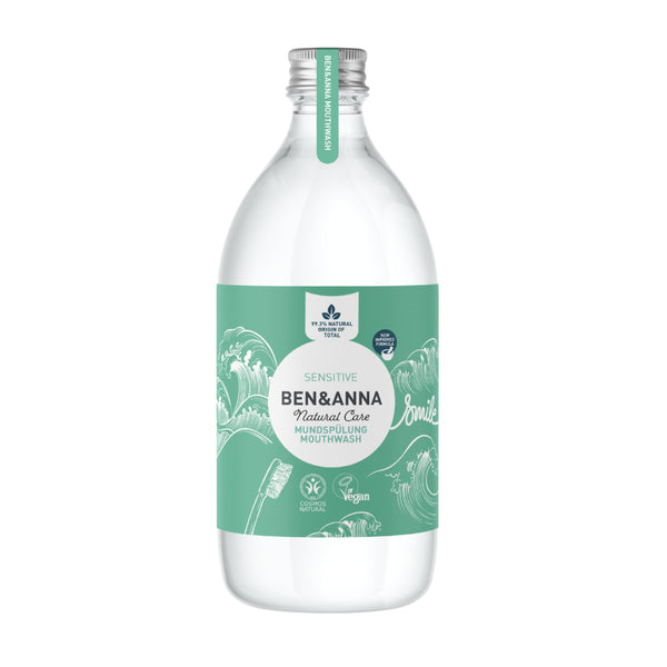 Ben & Anna Ústní voda pro citlivé zuby Sensitive (500 ml)