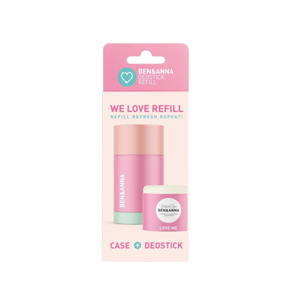 Ben & Anna Tuhý deodorant se znovupoužitelným aplikátorem (40 g) -  Love Me