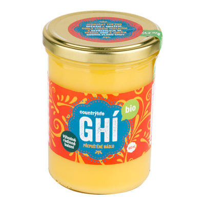 Country Life Přepuštěné máslo GHI BIO (450 ml)