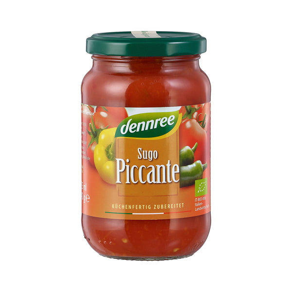 440192 Omáčka rajčatová se zeleninou pikantní 340 g BIO DENNREE-1