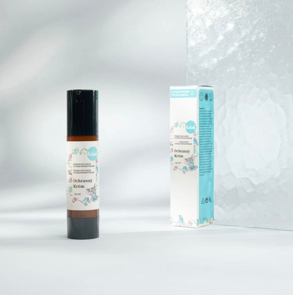 Kvitok Dětský prebiotický ochranný krém - celotělový s ovesným proteinem (50 ml)