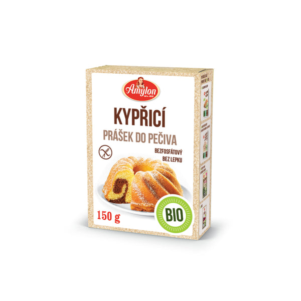 450040 Prášek kypřicí do pečiva bez fosfátů bezlepkový 150 g BIO AMYLON-1