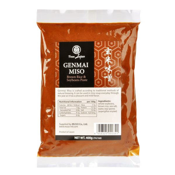463004 Miso genmai hnědá rýže 400 g MUSO-1