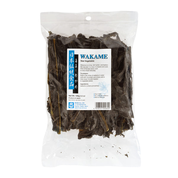 482005 Mořské řasy Wakame 100 g MUSO-1