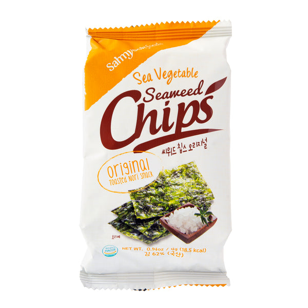 482037 Mořské řasy Snack pražené Nori 4 g SAHMYOOKFOODS-1