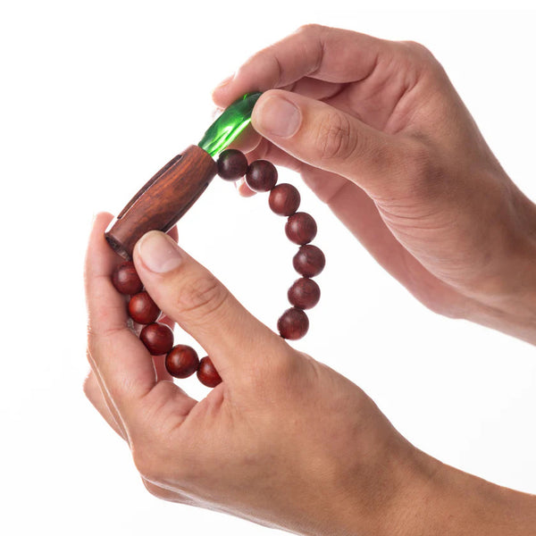 Incognito Dřevěný náramek do přírody s kapslí