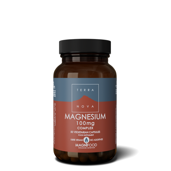 Terranova Health Magnesium Bisglycinate 100 mg Complex (50 kapslí)