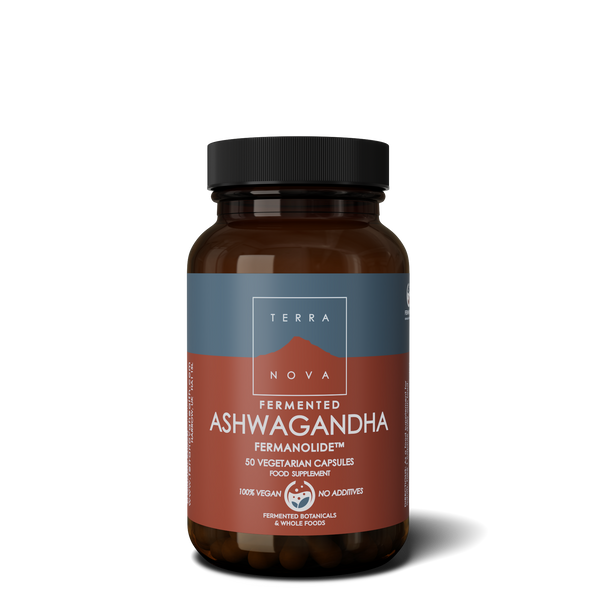 Terranova Health Fermented Ashwagandha (Fermanolide) 250 mg (50 kapslí)