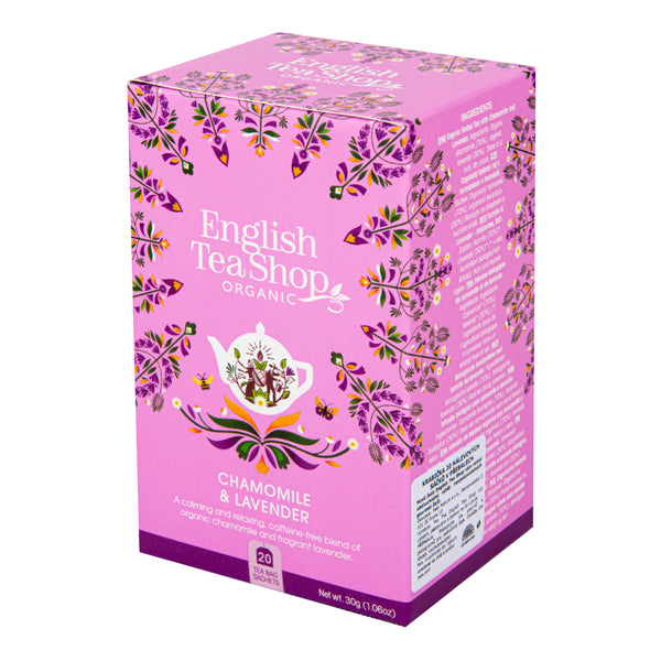 510336 Čaj Heřmánek a levandule 20 sáčků BIO ENGLISH TEA SHOP-2